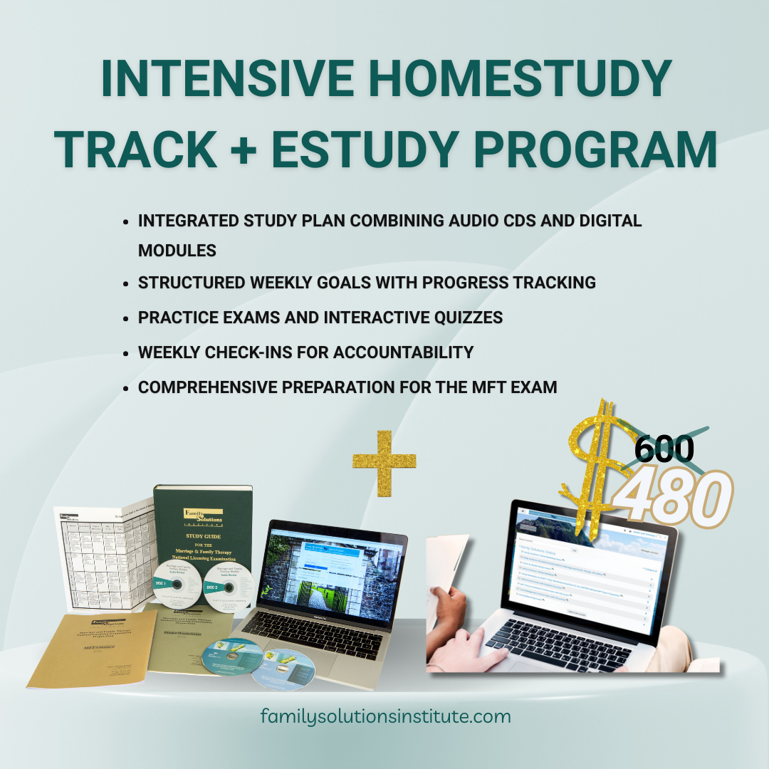 Intensive HomeStudy Track + eStudy Program